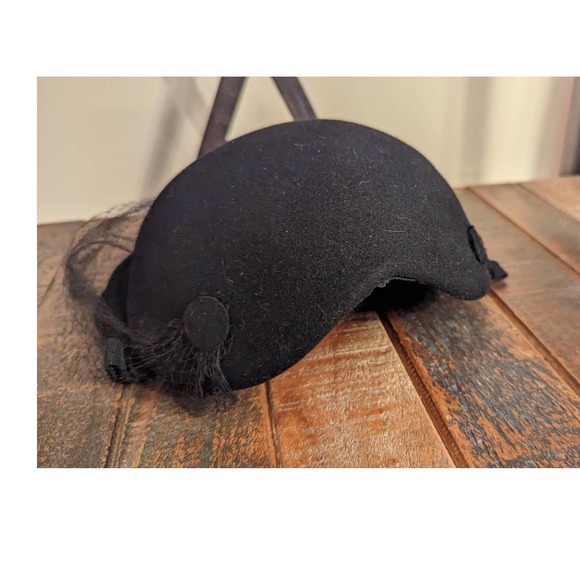 Norman Durand Vintage Hat with Net - Picture 2 of 10